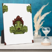 絵文字ゾンビ フォトプラーク (側面)