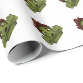 絵文字ゾンビ ラッピングペーパー (ロールコーナー)