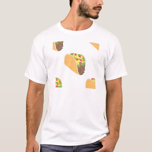 絵文字タコス Tシャツ (正面)