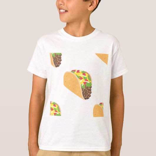 絵文字タコス Tシャツ (正面)