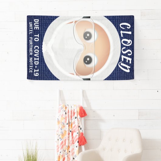 絵文字ドクター |事業の終了 横断幕 (インサイチュ)