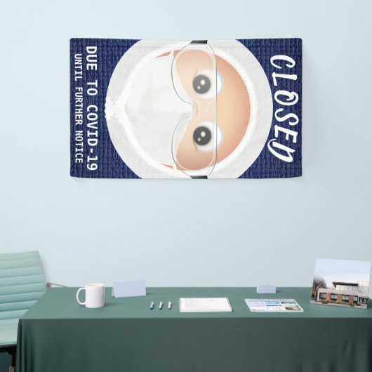 絵文字ドクター |事業の終了 横断幕 (トレードショー)