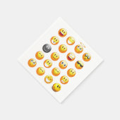 絵文字ナプキン スタンダードカクテルナプキン (角)