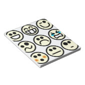 絵文字ハッピー顔 ノートパッド (アングル)