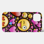 絵文字ハート Case-Mate iPhoneケース (裏面 (横))