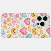 絵文字ハート Case-Mate iPhoneケース (裏面 (横))