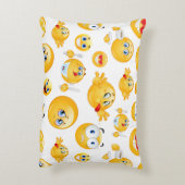 絵文字パターン アクセントクッション (裏面(縦))