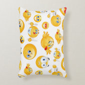 絵文字パターン アクセントクッション (正面(垂直))