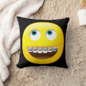 絵文字ブレース枕 クッション (ブランケット)