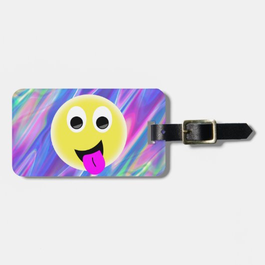 絵文字ホログラム ラゲッジタグ (正面横)