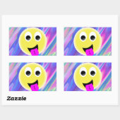 絵文字ホログラム 長方形シール (シート)