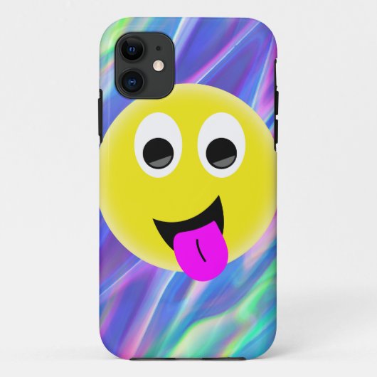 絵文字ホログラム Case-Mate iPhoneケース (裏面)
