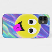 絵文字ホログラム Case-Mate iPhoneケース (裏面(横))