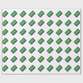 絵文字ポケットベル ラッピングペーパー (フラット)