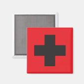 絵文字マグネット、クロス マグネット (正面/裏面)