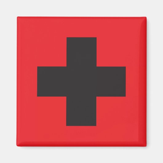 絵文字マグネット、クロス マグネット (正面)