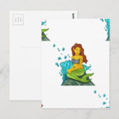 絵文字メルメイド ポストカード (正面/裏面)