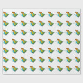 絵文字メルメイド ラッピングペーパー (フラット)