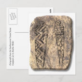 絵文字メンズストーン ポストカード (正面/裏面)