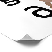 絵文字与えをウンチ ポスター (角)