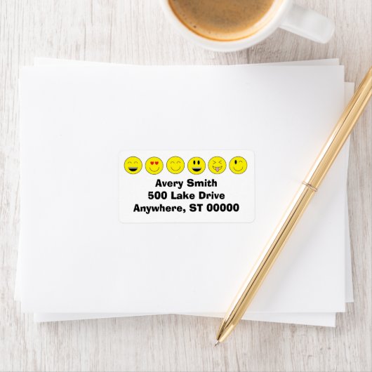 絵文字住所 シール (インサイチュ)