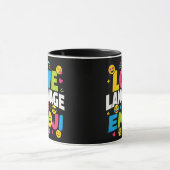 絵文字好きな人のためのコーヒーカップ マグカップ (中央)
