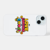 絵文字好きのためのiPhone 15ケース iPhone 15ケース (裏面横)