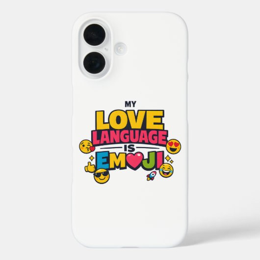 絵文字好きのためのiPhone 16ケース Case-Mate iPhoneケース (裏面)