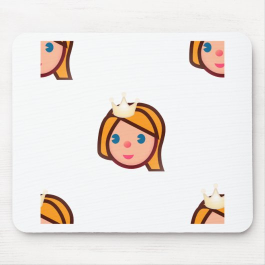 絵文字姫 マウスパッド (正面)