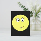 絵文字恋しく思 ポストカード (スタンド正面)