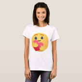 絵文字気にFacebook Tシャツ (正面フル)
