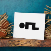 絵文字絵文字絵文字 フォトプラーク (側面)