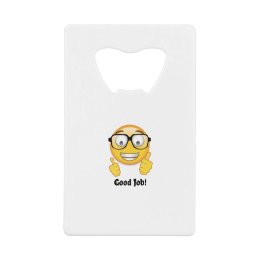 絵文字製品 クレジットカード栓抜き (正面)