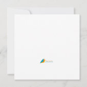 絵文字誕生日の招待 招待状 (裏面)