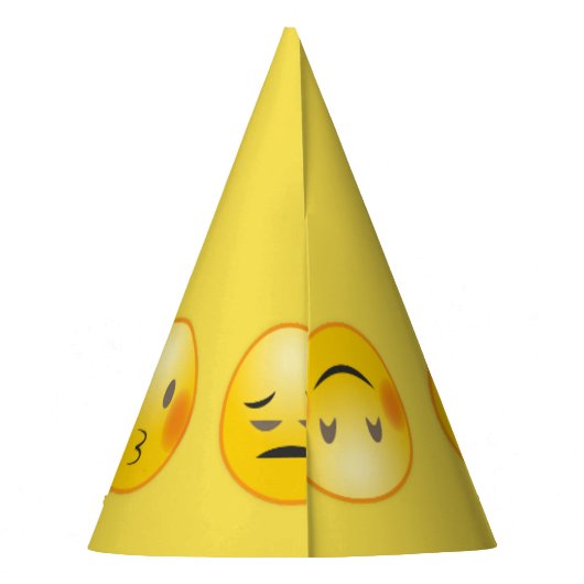 絵文字誕生日帽子 パーティーハット (裏面)