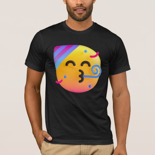 絵文字誕生日Tシャツ Tシャツ (正面)