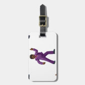 絵文字踊りマン ラゲッジタグ (正面縦)