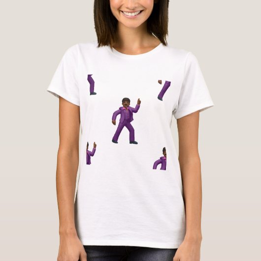 絵文字踊りマン Tシャツ (正面)
