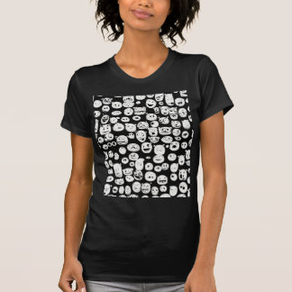 絵文字顔のライフサイクル Tシャツ