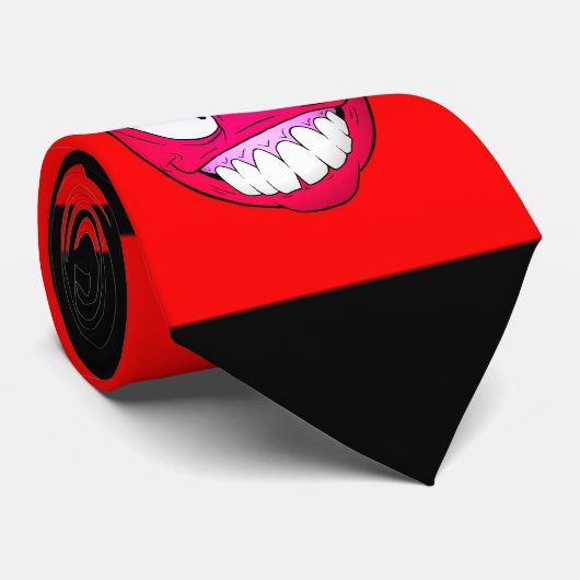 絵文字顔ネックタイ ネクタイ (ロール)