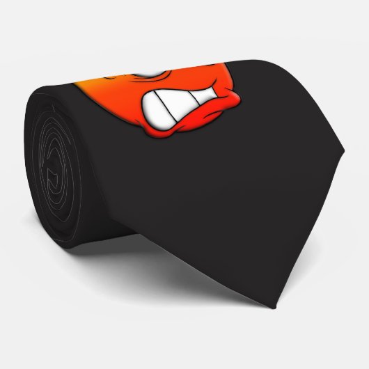 絵文字顔ネックタイ ネクタイ (ロール)