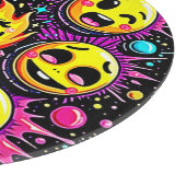 絵文字鮮やかアポップ・アートのート カッティングボード (角)