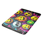 絵文字鮮やかアポップ・アートのート バスマット (アングル)