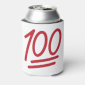 絵文字100点 缶クーラー (缶裏面)