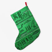 絵文字2014-1024 ラージクリスマスストッキング (裏面 (吊り時))