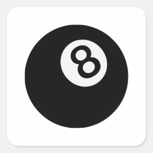 絵文字8球 スクエアシール