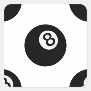 絵文字8球 スクエアシール