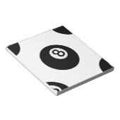 絵文字8球 ノートパッド (アングル)