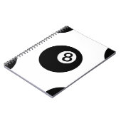 絵文字8球 ノートブック (左側)