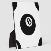 絵文字8球 フォトプラーク (側面)